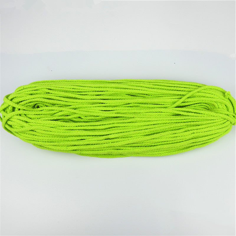 Color cotton rope DIY braided cotton rope